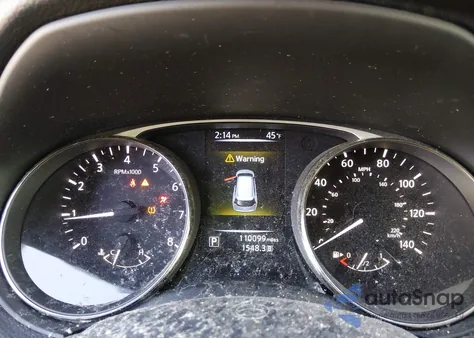 2016 Nissan Rogue Sv z USA, uszkodzony, nr VIN KNMAT2MV5GP663191